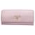 Cartera larga Prada Saffiano rosa