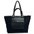 Bally Canvas- und Leder-Shopper Schwarz