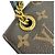 Borsa a Spalla Passy Louis Vuitton Marrone Nero - vista 12