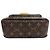 Borsa a Spalla Passy Louis Vuitton Marrone Nero - vista 5