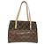 Borsa Gancini in vinile Salvatore Ferragamo Marrone