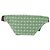 Cintura per bambini Gucci GG in tela rivestita Verde - vista 2