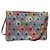 Christian Louboutin Loubiclutch in pelle stampata con borchie