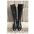 Botas Sergio Rossi de piel negra Negro - vista 3