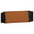 Collier en chaîne en métal noir Hermès Vau Barenia Marron  - vue 3