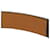Hermès Barenia Leather Necklace Brown Black  - view 4