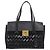 Borsa in pelle nera Gancini di Salvatore Ferragamo Nero