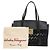 Borsa in pelle nera Gancini di Salvatore Ferragamo Nero - vista 2