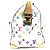 Louis Vuitton Monogram Multicolore Keepall 45 White Multiple colors - view 4