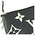 Borsa Pochette Double Zip Monogram Empreinte Louis Vuitton Nero Multicolore Beige - vista 2