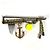 Spilla Pin Logo LV in corda Louis Vuitton Argento Giallo - vista 5