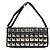 Borsa a Spalla Ice Cube CC Coco Mark di Chanel Nero