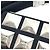 Borsa a Spalla Ice Cube CC Coco Mark di Chanel Nero - vista 15