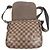 Borsa a spalla Louis Vuitton Damier District PM con patta Marrone Damier ebene - vista 12