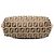 Fendi Braune Zucchino Canvas Handtasche Hellbraun - Ansicht 3