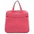 Hermès Halzan 31 in Clemence rosa Verso - vista 2