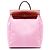 Hermès Pink Toile Herbag GM Rucksack