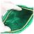 Pochette per trucco in nylon verde Prada - vista 14