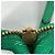 Pochette per trucco in nylon verde Prada - vista 15