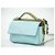 Fendi Double Baguette in pelle ricamata con borchie micro Bianco - vista 2