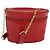 Céline Celine Vanity Leather Rosso