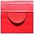 Céline Celine Vanity Leather Rosso - vista 6