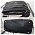 Borsa a tracolla/spalla in nylon Saffiano nera di Prada Nero - vista 11