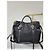 Prada Tessuto & Vitello Daino Nylon Einkaufstasche Schwarz - Ansicht 3