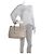 PRADA Große Doppelreißverschluss Tote Bag Saffiano Lux Bicolor Beige - Ansicht 10