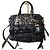 Borsa tote Gaufre in pelle Nappa nera PRADA Nero