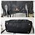 Borsa tote Prada in nylon e pelle nera Nero - vista 6