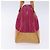 Céline Celine Vintage Macadam Handtasche aus Macadam-Suede Lila - Ansicht 3