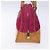Céline Celine Vintage Macadam Handtasche aus Macadam-Suede Lila - Ansicht 4