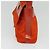 Céline Sac à épaule Celine en toile Orange - vue 4