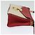 Céline Borsa a Spalla in Pelle Celine Rosso - vista 4