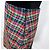 Versace Jeans Couture Versace gonna tartan vintage 1990s Multicolore - vista 5
