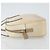 Prada Re-Edition 1995 Handtasche aus Lackleder Beige - Ansicht 4
