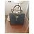 Borsa a mano Céline in pelle box nera Nero - vista 2