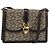 Céline Borsa a spalla Celine C Sulky in tela e pelle Marrone