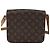 Borsa Cartouchiere Louis Vuitton in tela Monogram MM Marrone - vista 2