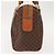Céline Celine Vintage Macadam Handtasche aus Canvas und Leder Braun - Ansicht 3