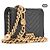 Chanel Borsa Banana Boy Mini Nera in Pelle di Agnello Nero - vista 3