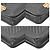 Chanel Borsa Banana Boy Mini Nera in Pelle di Agnello Nero - vista 9