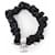 Timeless Scrunchie in pelle Chanel Nero - vista 4