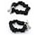 Timeless Scrunchie in pelle Chanel Nero - vista 5