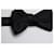 Papillon in satin nero Givenchy  - vista 3