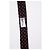 Foulard con stampa a cuore Saint Laurent con bordi grezzi Nero Rosso - vista 3