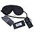 Maschera da sonno in suede con borchie Saint Laurent Nero - vista 2