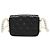 Borsa a Spalla Mini Matelassé CHANEL Nero - vista 3