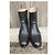 Stivaletti Frye Lindsay Plate Short in pelle nera Nero - vista 5